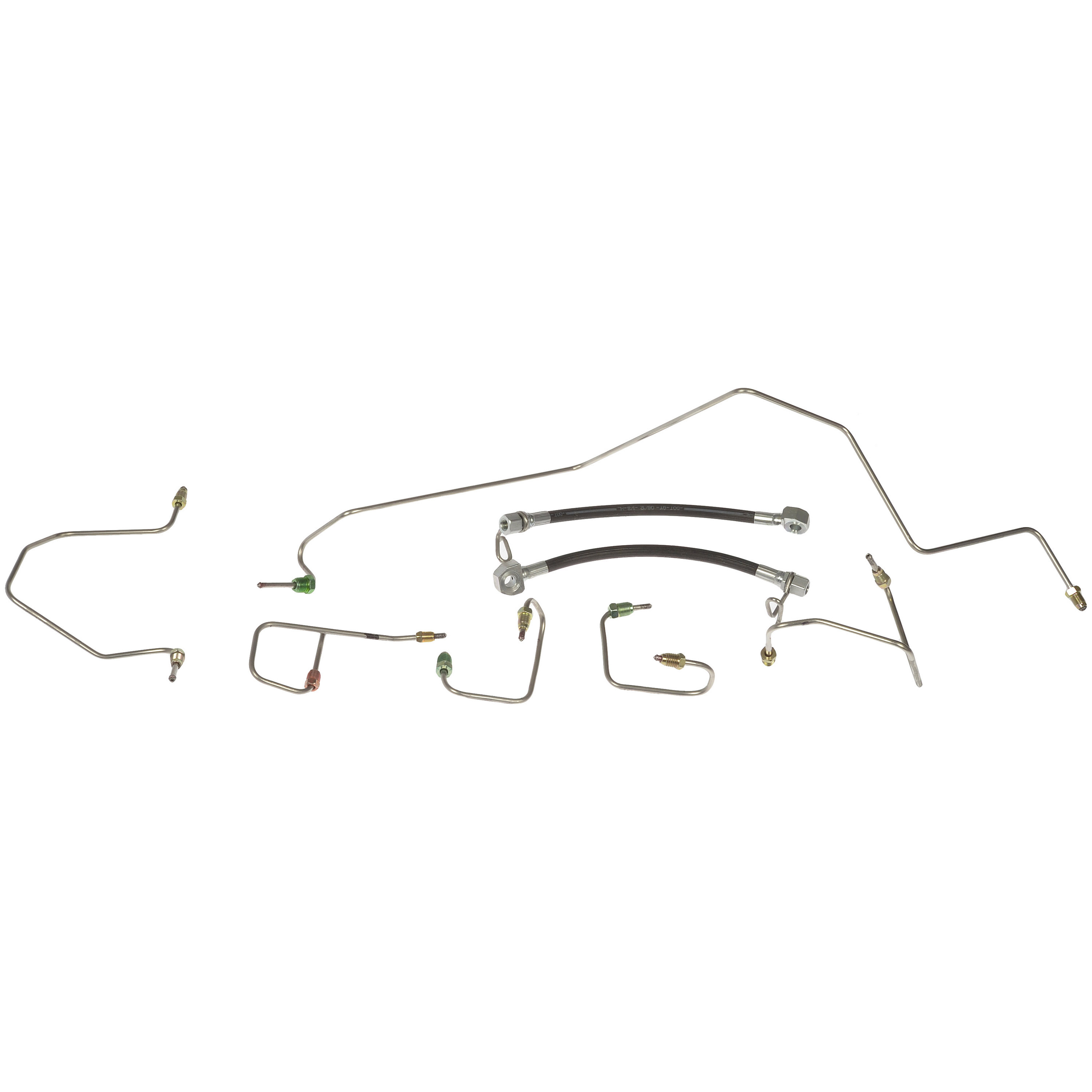 Dorman 919-036 Stainless Steel Preformed Brake Line for Specific Dodge Models (OE FIX)