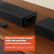 JBL Bar 1300X: 11.1.4-Channel soundbar with Detachable Surround Speakers, MultiBeam, Dolby Atmos and DTS:X®, Black