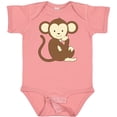 thumbnail image 3 of Inktastic Monkey thinking Boys or Girls Baby Bodysuit, 3 of 5