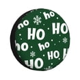thumbnail image 1 of Fotbe Ho Ho Ho A Funda de Llanta de Repuesto con Estampado, Engrosada, Ajuste Universal para Jeep, Remolque, RV, SUV, Camión-15 inch, 1 of 6