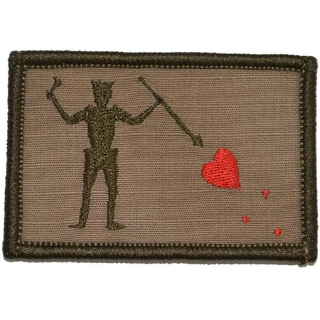Patch The Pirate Club - Edward Teach Blackbeard Pirate Flag - 2x3 Patch