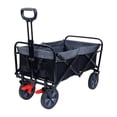 thumbnail image 4 of 150L Collapsible Wagon Cart Foldable, Utility Garden Wagon with 360lbs Weight Capacity, Heavy Duty Portable Sport Wagon with Wheels for Outdoor, Grocery, Shopping, 4 of 9