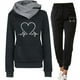 thumbnail image 5 of Woman Tracksuit Two Piece Set Winter Warm Hoodies+Pants Pullovers Sweatshirts Female Jogging Woman Clothing Sports Suit Outfits, 5 of 5