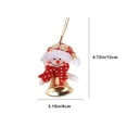 thumbnail image 3 of Clearance Christmas Decoration! Christmas Decorations Christmas Tree Small Pendants Doll Holding Bells Christmas Supplies Holiday Gifts Christmas Decorations, 3 of 6