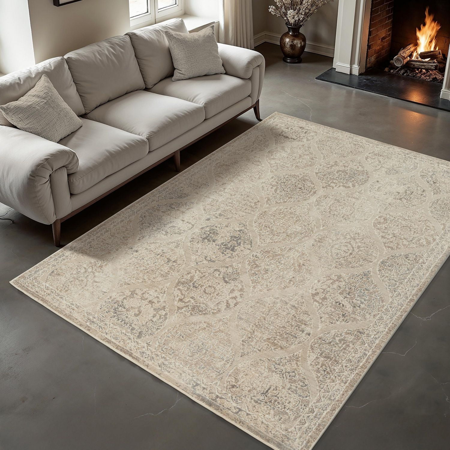 HT 5X7 AGEMEMNON - MULTI, 5 ft. 3 in. x 7 ft.