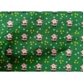 thumbnail image 4 of oneOone Cotton Poplin Green Fabric Merry Christmas Sewing Material Print Fabric By The Yard 56 Inch Wide-IBW, 4 of 4