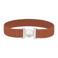 thumbnail image 1 of Milaget Ceinture à Taille Élastique pour Femmes Ceinture de Robe Décontractée pour Magasinage Rue Cadeau d'Anniversaire Camel, 1 of 9