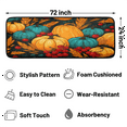thumbnail image 2 of CURLYOOT Harvest Autumn Runner Rug 2'x6' Washable Kitchen Runner Rug Indoor Non Slip Laundry Rugs Pumpkins Floor Carpet for Hallway Kitchen Entryway Bedroom Living Room, 2 of 9