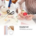 thumbnail image 3 of 23PCS Tunisian Crochet Hooks Set 3-10mm Cable Knitting Needle, 3 of 8