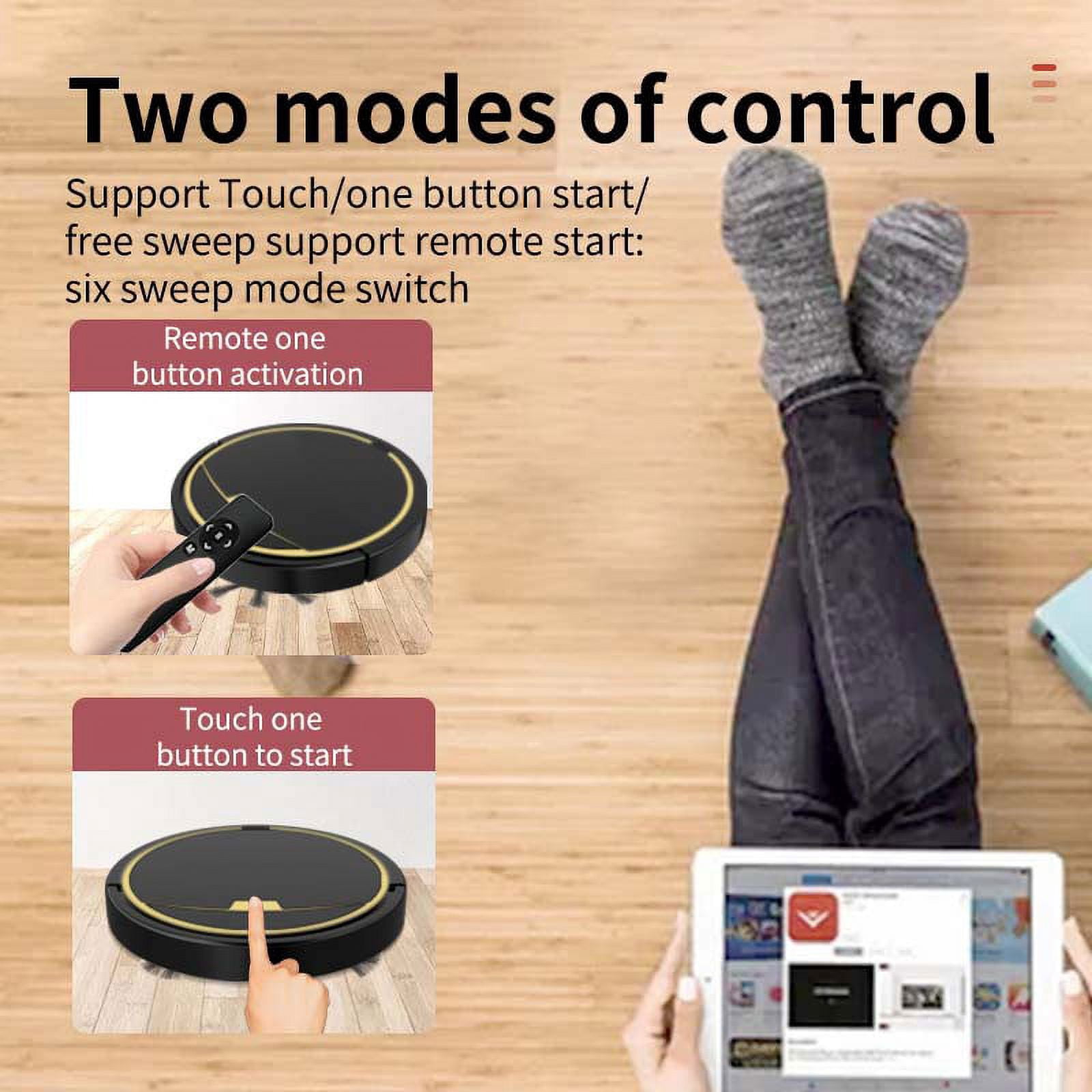 Midsumdr Robot Vacuum Cleaner Smart Sweeping and Mopping Robot Household Charging Lazy Vacuum Cleaner Carpet Cleaner Machine Floor Cleaner