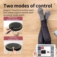 thumbnail image 6 of HOZVOMI Smart Sweeping and Mopping Robot, Rechargeable Household Cleaner with Water Tank, Remote Control, 2800Pa Suction, USB Charging, 6 of 9
