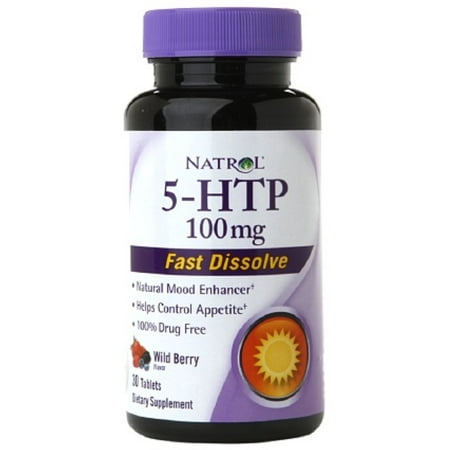 Natrol 5-HTP 100mg Fast Dissolve Tablets 30 Each