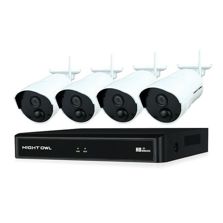 Night Owl 8 Channel 1080p Wireless Smart Security System with 4 x 1080p