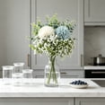 thumbnail image 4 of Bwomeauty Holiday Gifts, Artificial Green Plants Baby's Breath Hydrangea Wedding Bouquets Home Decor Photography Props Artificial Flowers, Room Decor, 1PC, 4 of 6