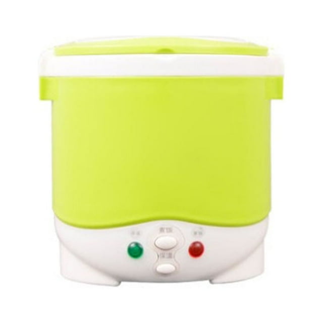 Ruiboury Car Rice Cooker Mini Cooking Tools 24V Multifunctional 1L Electric Heater Dormitory House Food Steamer Appliance Machine 24V/green 24V