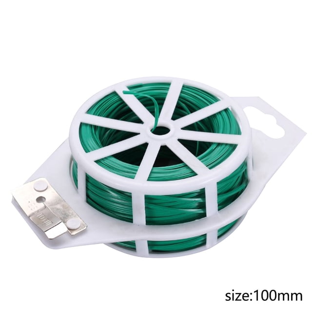 EGNMCR Closet Organizers and Storage, Storage Trunks & Bag Garden And Horticulture Binding Tape Binding Wire Wrapped Plastic Iron Wire Binding Wire Wrapped Plastic Binding Rope Binding rope