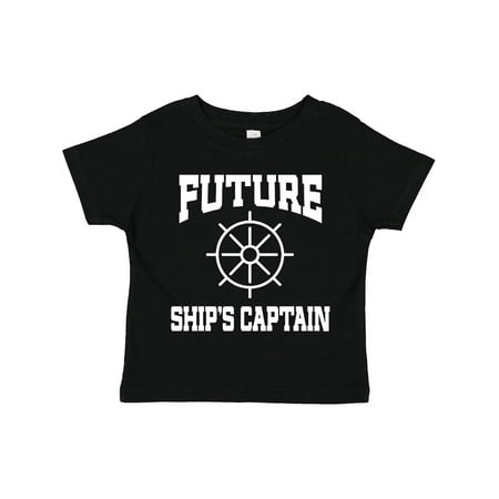 

Inktastic Future Ships Captain Gift Toddler Boy or Toddler Girl T-Shirt
