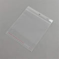 thumbnail image 2 of 1000 pc OPP Cellophane Bags Rectangle Clear Clear 14x11cm Unilateral Thickness: 0.035mm Inner Measure: 9x11cmDIY, 2 of 2