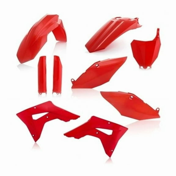 Acerbis 2645470227 Full Plastic Kit Red
