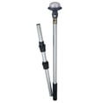 thumbnail image 3 of Perko 1451DP6CHR Delta-Series White All-Round Fold-In-Half Pole Light - 48" Height, 40° Adjustable Head, 3 of 3
