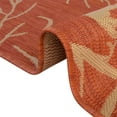 thumbnail image 7 of Unique Loom Branch Indoor/Outdoor Botanical Rug Terracotta/Beige 2' x 6' 1" Runner Floral / Botanical Perfect For Patio Deck Garage Entryway, 7 of 7