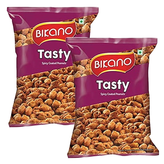 Bikano Tasty Coated Peanuts 150g (Pack of 2)