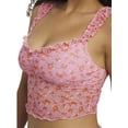 thumbnail image 4 of Mills by Millie Bobby Brown Women's Mesh Longline Bra, Sizes XS-XXXL, 4 of 8