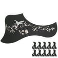 thumbnail image 2 of Garde-médiator de Guitare, Bonne Protection Plaque Anti-Rayures pour Instrument à Cordes Argent, 2 of 8