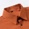 thumbnail image 5 of Afdoent Men's Casual Shirts Casual Male Shirts Short Sleeve Loose Fit With Classic Collar Ideal For Summer Wear Versatile Male Fashion Apparel Classic Fit, 5 of 8