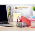 thumbnail image 2 of Bostitch Office Personal Electric Pencil Sharpener, Powerful Stall-Free Motor, High Capacity Shavings Tray, Red (EPS4-RED), 2 of 5