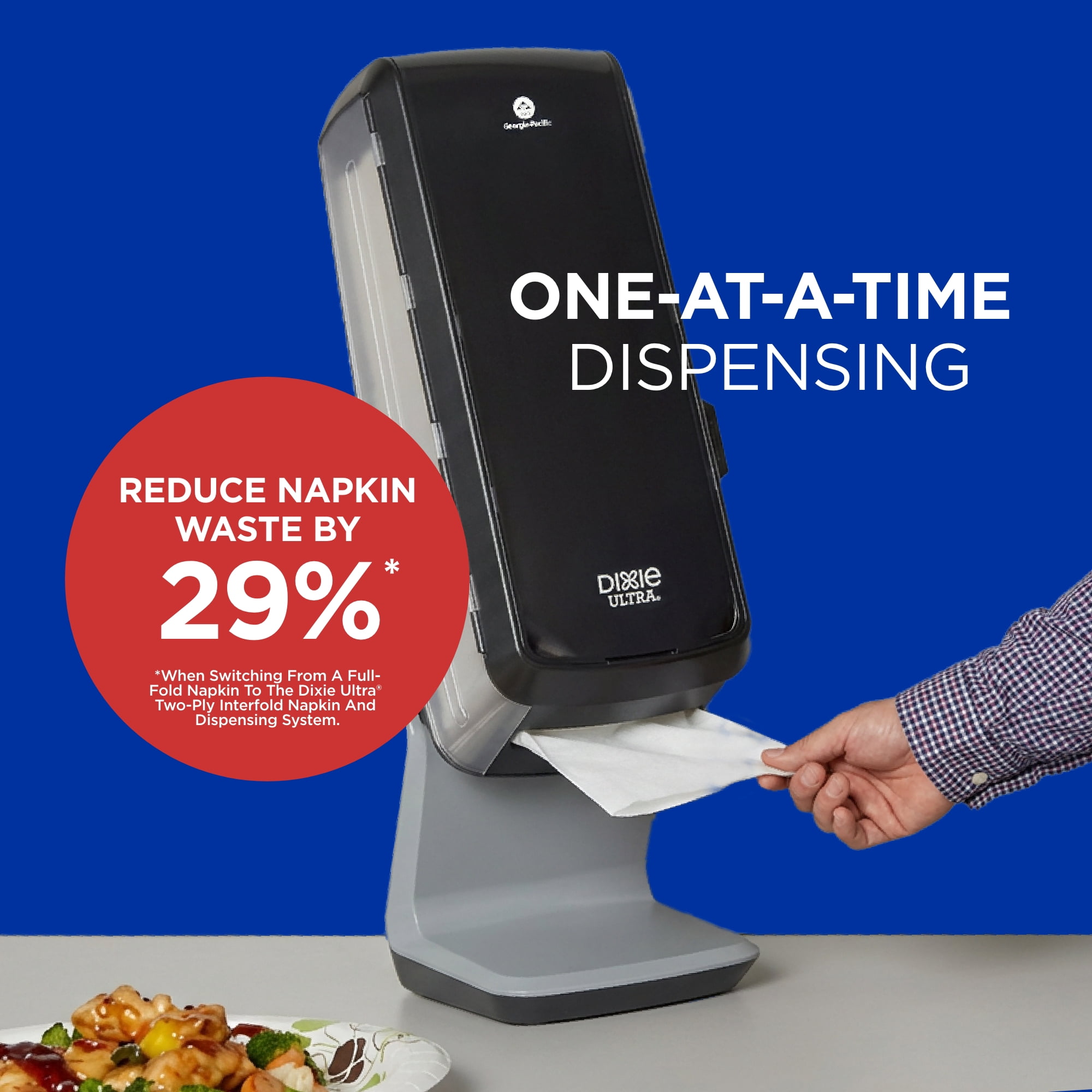 Dixie Ultra® Interfold 2-Ply Napkin Dispenser Refills by Georgia