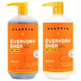 thumbnail image 1 of Alaffia EveryDay Loción corporal y gel de baño de karité – Piel normal a muy seca hidrata y limpia la piel suave y flexible con manteca de karité, limoncillo, neem y aceite de coco sin perfume, 32 onz, 1 of 5