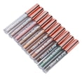 thumbnail image 3 of Glitter Eyeshadow Liquid, Eye Shadow 10 Colors Easy To Use Liquid Texture  For  For Birthday Party For All Skin Types For Cosmetic Show, 3 of 8