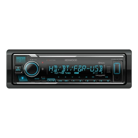 Kenwood KMM-X705 eXcelon Digital Media Receiver with Bluetooth, HD Radio, and  Alexa