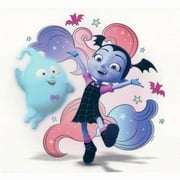 6" Round Pre-Cut Vampirina Bats Ghost Birthday Edible Image Cake Topper By TNCT