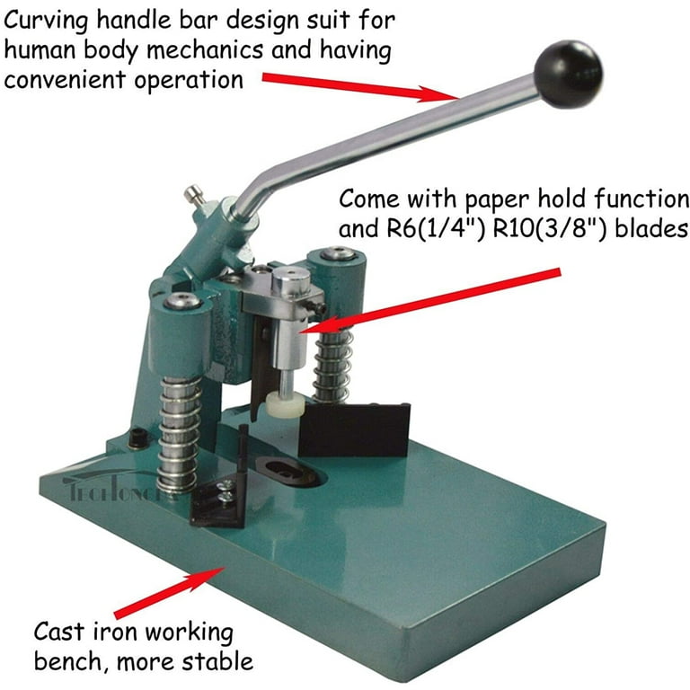 Manual Rounder Corner Cutter Cutting Machine R6/R10 for Documents  Certificates