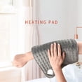 thumbnail image 2 of Tanhomme Heated Blanket Electric Throw Machine Washable Extremely Soft Comfortable Electric Blanket Throw Fast Heating with Hand Controller Gray, 2 of 3