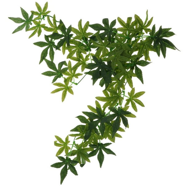 Plegable Vine Jungle Climber Vines Plástico Ornamento de La Decoración de para Y Anfibios - Tipo 2 - 50CM Colco Reptiles Vine Jungle