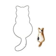 thumbnail image 1 of Cortador de sándwich de acero inoxidable cortador de gato lindo de gato para niños adultos Dido Hogar, 1 of 6