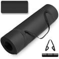 thumbnail image 1 of Tapete para Ejercicio Yoga Antideslizante Esterilla, Esterilla Deporte 185x61x1.5cm, Tapete de Yoga y Pilates Fitness, Colchoneta Gimnasia, Fitness Alfombrilla, para Pilates, 1 of 7