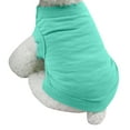 thumbnail image 5 of Coloody Pet Dog Shirts Solid Color Round Neck Pet Dog T-Shirts,Apparel for Most Pets Dogs, 5 of 7