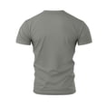 thumbnail image 4 of Men's Holiday Print Round Neck Short Sleeve Top Casual Sports Top, Size M-3XL, 4 of 5