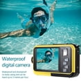 thumbnail image 2 of Cámaras digitales Cámaras subacuáticas: pantallas LCD de cámara digital Full HD 2.7K 48MP con pantallas duales Hugtrwg Para estrenar, 2 of 8