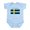 Sky Blue, variant on CafePress - Sweden Infant Bodysuit - Baby Light Bodysuit, Size Newborn - 24 Months