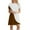 Brown, variant on T-Shirt Dresses For Women Summer Dresses For Women 2024 Vacation Beach Dress Casual Simple T-Shirt Mini Dress Crewneck Short Sleeve Wedding Guest Dresses Club Dresses Sun Dresses Tunic Dress