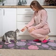 thumbnail image 3 of Pioneer Flower Floral Print Pattern Kitchen Rugs Sets Of 2,Anti Fatigue Kitchen Mat Rugs Non Slip Washable,Decorative Kitchen Floor Mats for Kitchen,Sink,Laundry,17"x30"+17"x47", 3 of 7