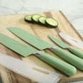 thumbnail image 2 of Martha Stewart Everyday Keston 6-Piece Stainless Steel Knife Set with Ergonomic Handles, Sage, 2 of 11