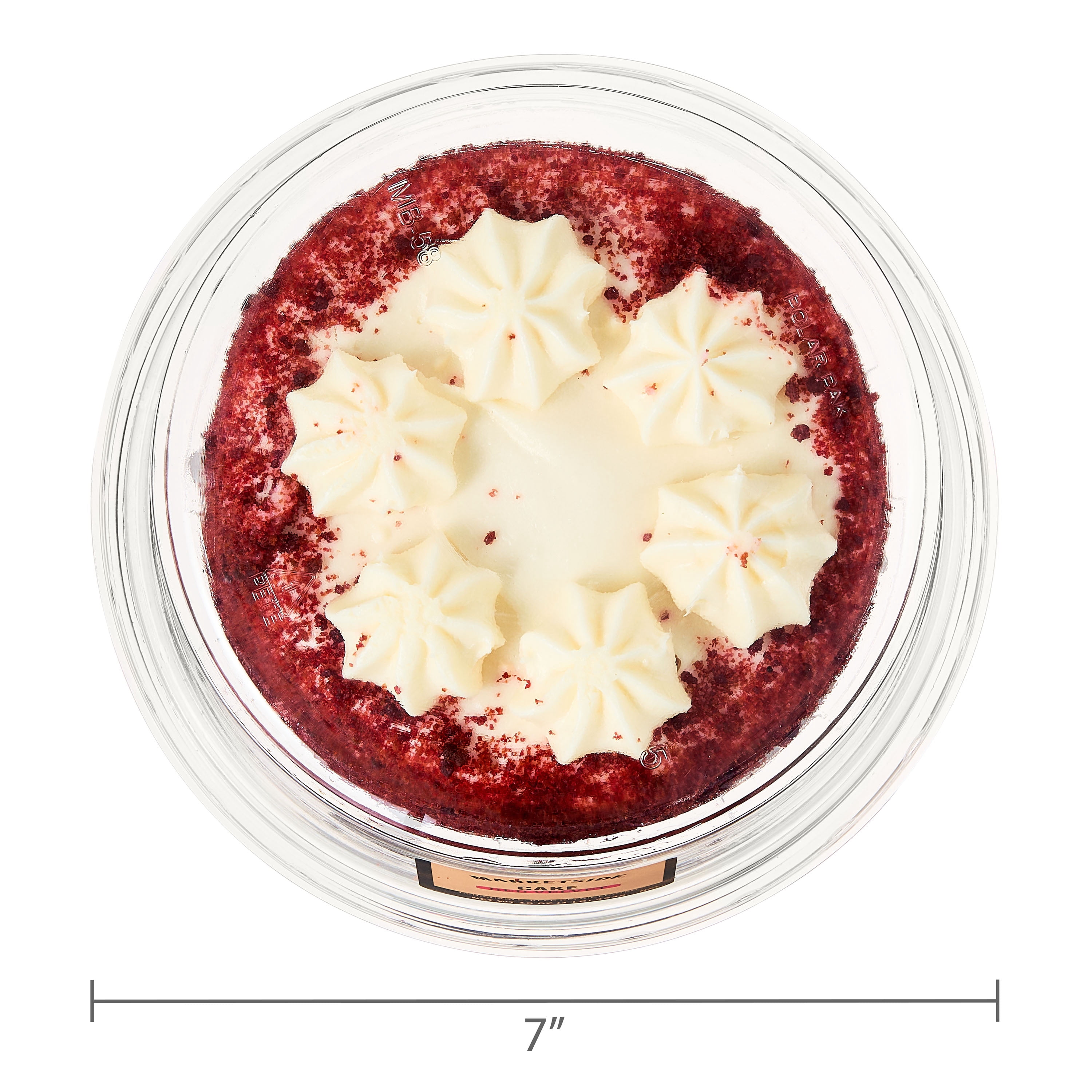 Marketside 5-Inch Red Velvet Cake, 16 oz (Refrigerated Dessert)