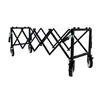 INTBUYING Carbon Steel Church Truck Casket Stand Cart Mortuary Cot Funeral Supplies