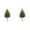 D 2PCS, variant on YWIYIUD Christmas Trees 20inch Small Flocked Christmas Trees with Stakes Artificial Xmas Trees Porch Decorations for Outdoor Indoor Front Porch, Garden, Patio, Home Decor